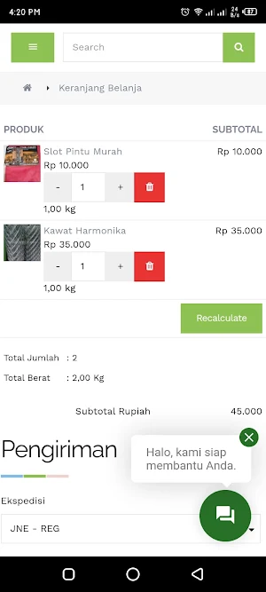 Rozi Bahan Bangunan Screenshot 3