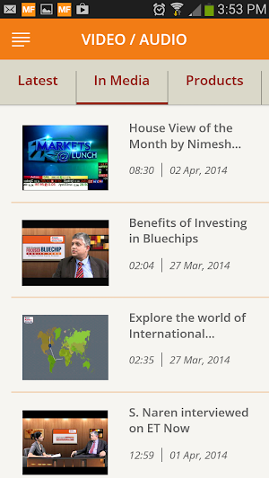 MFConnect Screenshot 2