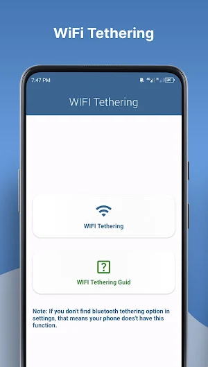 WiFi Share Via Bluetooth, USB Screenshot 2