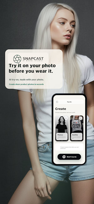 Snapcast : Personal Try-on Screenshot 1