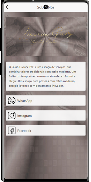 Salão Luciane Paz Screenshot 2