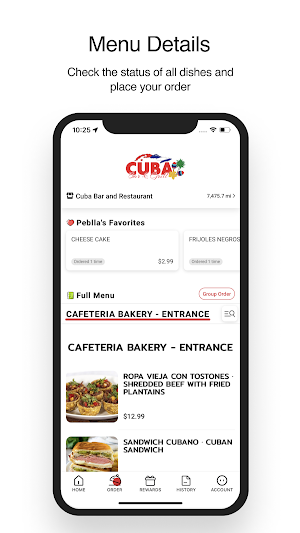 Cubabar&restaurant Screenshot 1