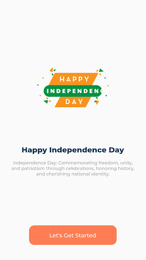Independence day  photo Frame Screenshot 0