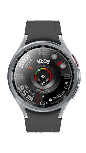 Hybrid Watch Face CRC060 Screenshot 1