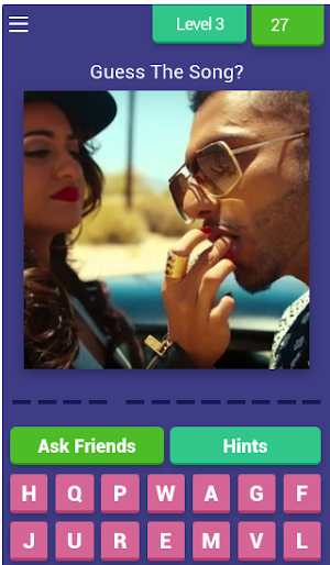 Yo Yo Honey Singh Game: Guess Name Of Song Screenshot 3