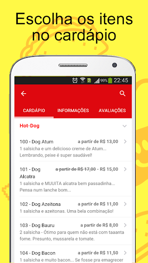 Pedidos10 - Delivery de Comida Screenshot 2