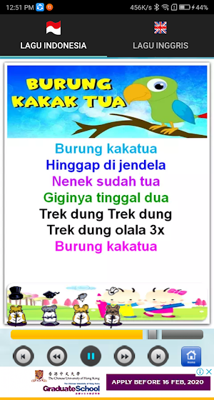 Kids Song Offline plus lyric Screenshot 2