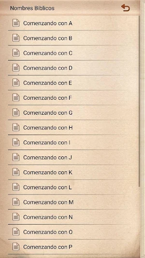 Nombres Biblicos y su Significado Screenshot 2