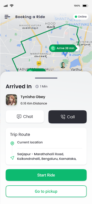 CabBudi Partner Screenshot 1