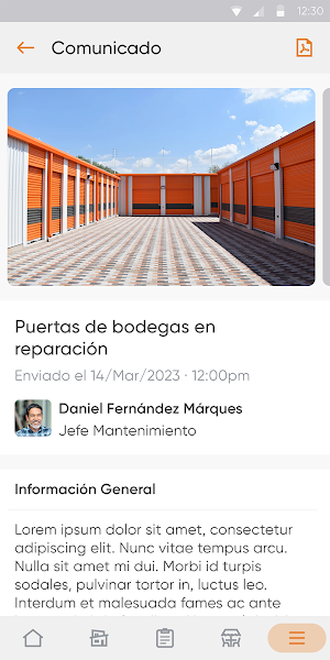 Nook MiniBodegas Screenshot 2