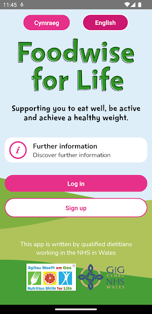 Foodwise for Life Screenshot 1