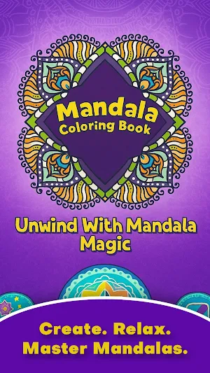 Mandala Art: Coloring Book Screenshot 0
