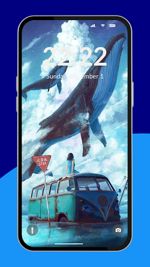 Whale Aesthetic Wallpaper 4K Screenshot 1