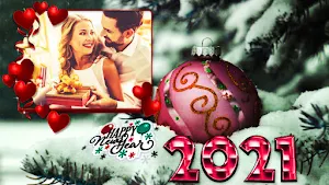 Happy New Year Photo Frame 2021 Screenshot 1