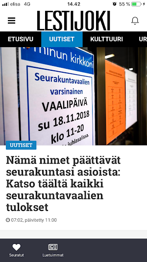Lestijoki-lehti Screenshot 1