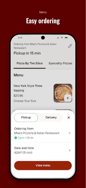 Mike's Italian Restaurant Screenshot 2