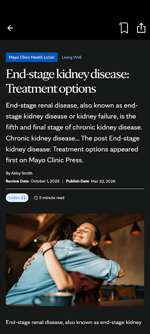 Mayo Clinic Press Screenshot 3