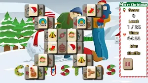 Christmas Mahjong Match Screenshot 3