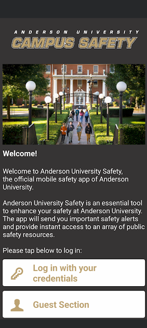 Anderson University Safety Screenshot 0