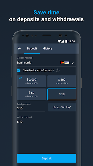 OlympTrade – Online Trading App Screenshot 2