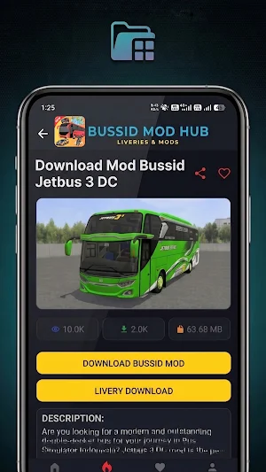 BUSSID Mod Hub Screenshot 2