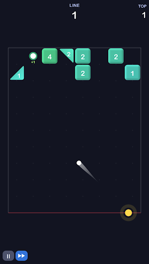 Bounce Blocks: Brick Breaker Screenshot 2