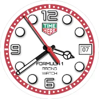 Time Here Formula 1 Watch Face