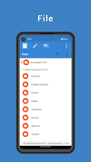 Vocfu: Vocabulary Trainer Screenshot 3