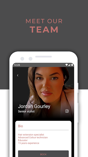 Jordan Charlotte Hair Lounge Screenshot 1
