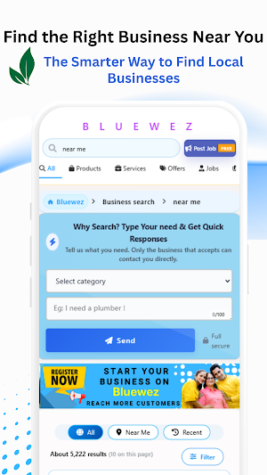 Bluewez Screenshot 1