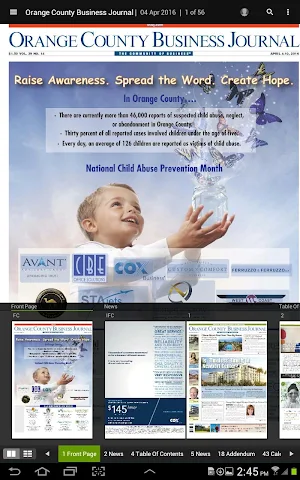 Orange County Business Journal Screenshot 2