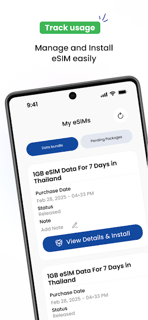 Smart eSIM – Travel Data Screenshot 3