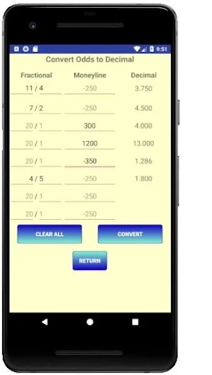 Hedge Betting Calculator Pro Screenshot 1