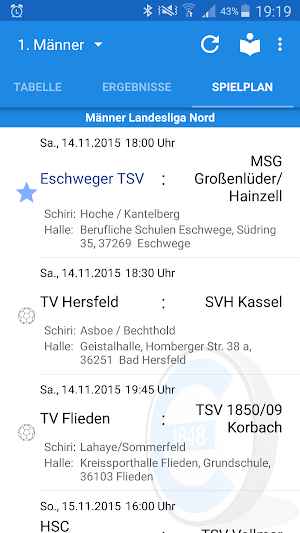 Eschweger TSV Handball Screenshot 1