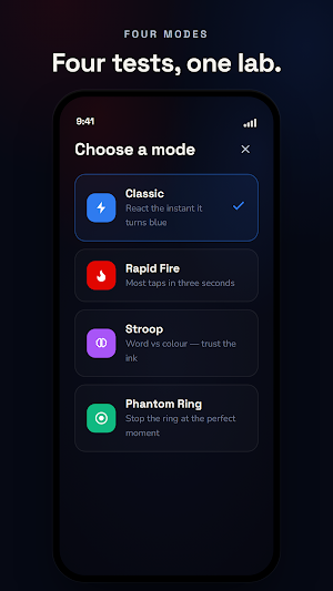 Reaction Time Test: ReflexLab Screenshot 2