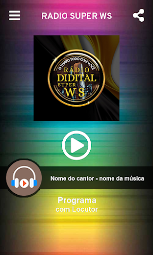 Rádio Super WS Screenshot 0