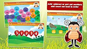 Grade 1 Learning Games: Bugs Screenshot 1