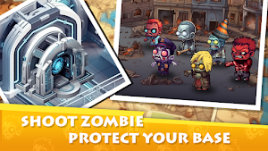 Robot Shoot Zombie Attack Screenshot 0