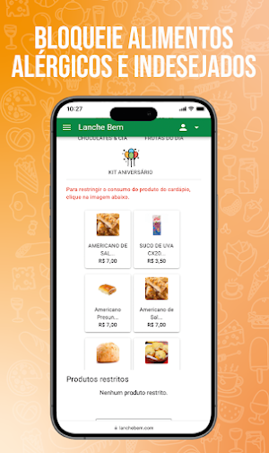 Lanche Bem Screenshot 2