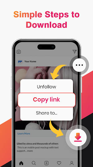 Video downloader for Instagram Screenshot 0