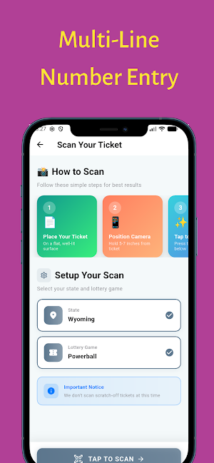 WY Lottery Scanner: Wyoming screenshot 2
