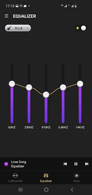 Equalizer - MegaVolume Booster Screenshot 1