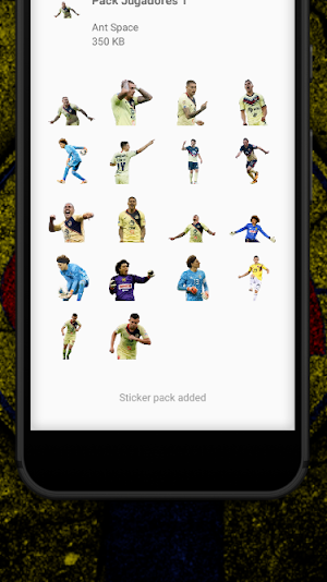 Club América Stickers para WhatsApp  WAStickerApps Screenshot 3