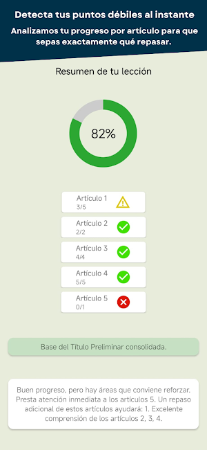 Constitución Española: Aprueba Screenshot 2