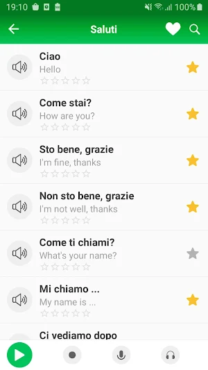 Learn Italian Awabe Screenshot 1