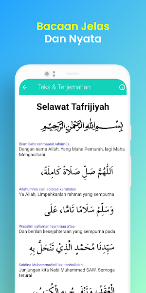 Selawat Tafrijiyah Screenshot 2