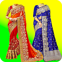 Women Fancy Saree Photo Suit