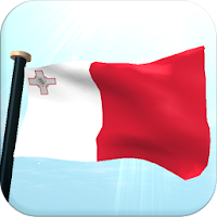 Malta Flag 3D Live Wallpaper
