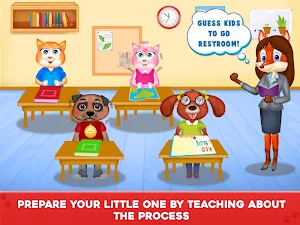 Baby’s Potty Training - Toilet Time Simulator Screenshot 1