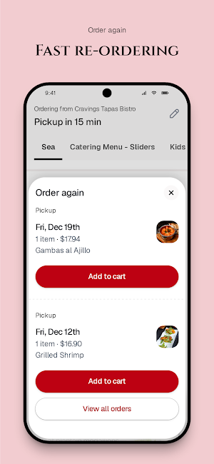 Cravings Tapas Bistro Screenshot 3